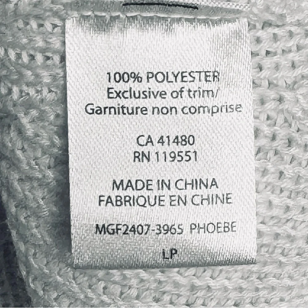NWT Gentle Fawn Phoebe V Neck Puff Sleeve Pullover Sweater